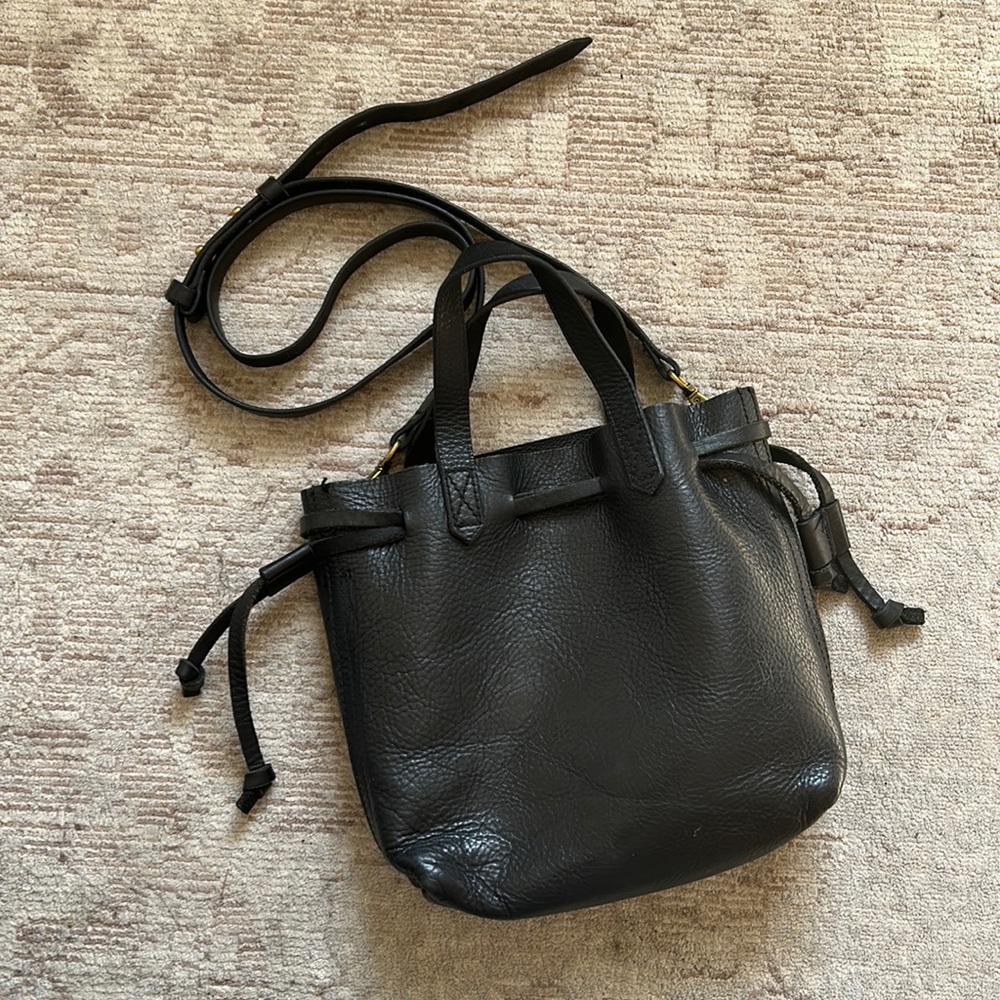 Madewell | Leather Drawstring Crossbody